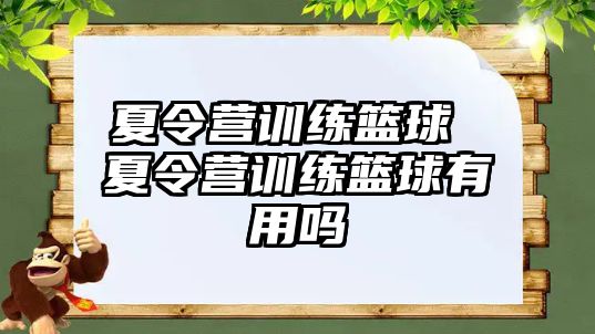 夏令營(yíng)訓(xùn)練籃球 夏令營(yíng)訓(xùn)練籃球有用嗎