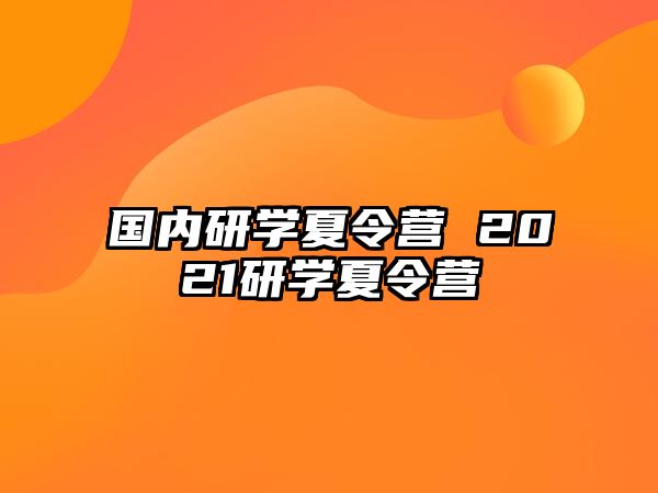 國內(nèi)研學(xué)夏令營 2021研學(xué)夏令營